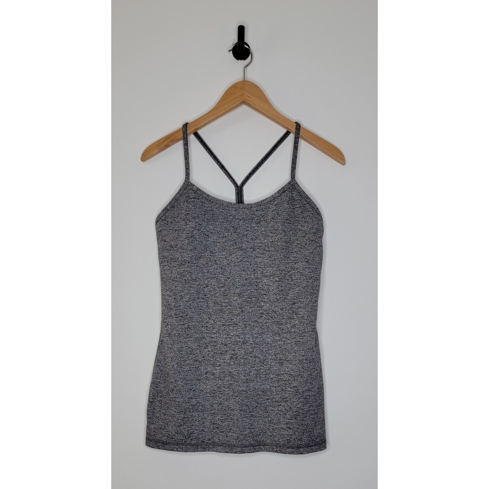 Lululemon Power Y Racerback Tank Top Women's Size 8 Gray